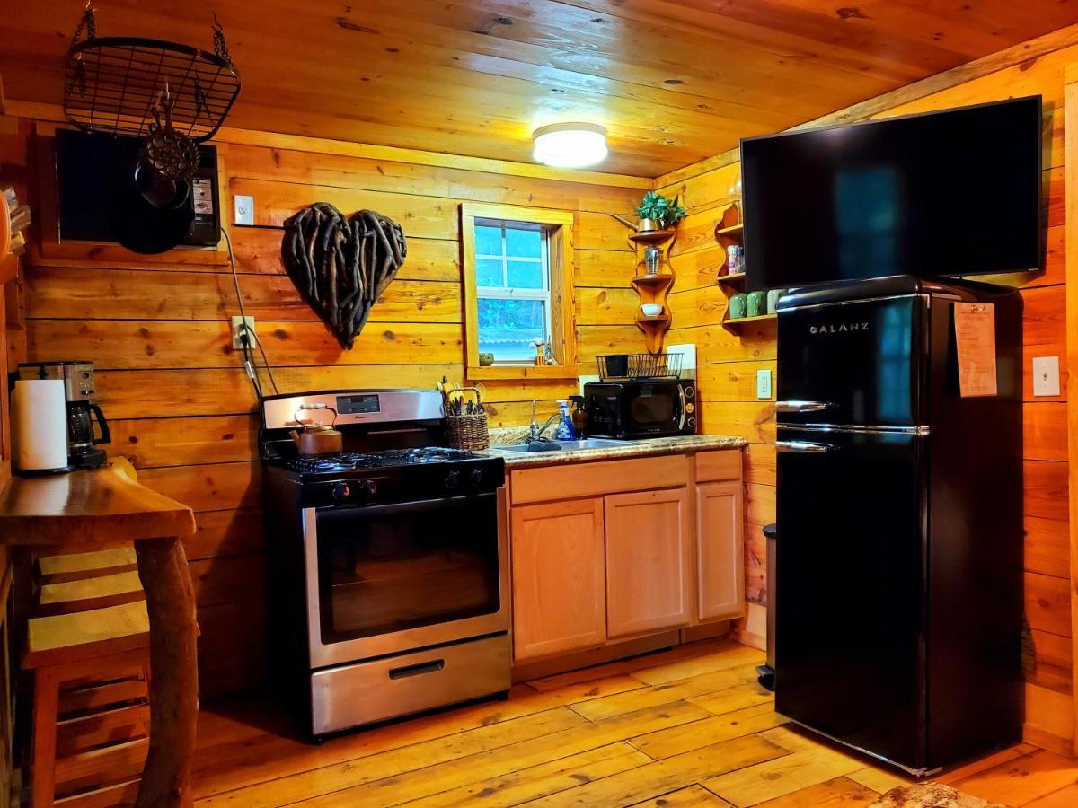 Lil' Log At Hearthstone Cabins And Camping - Pet Friendly 헬렌 외부 사진