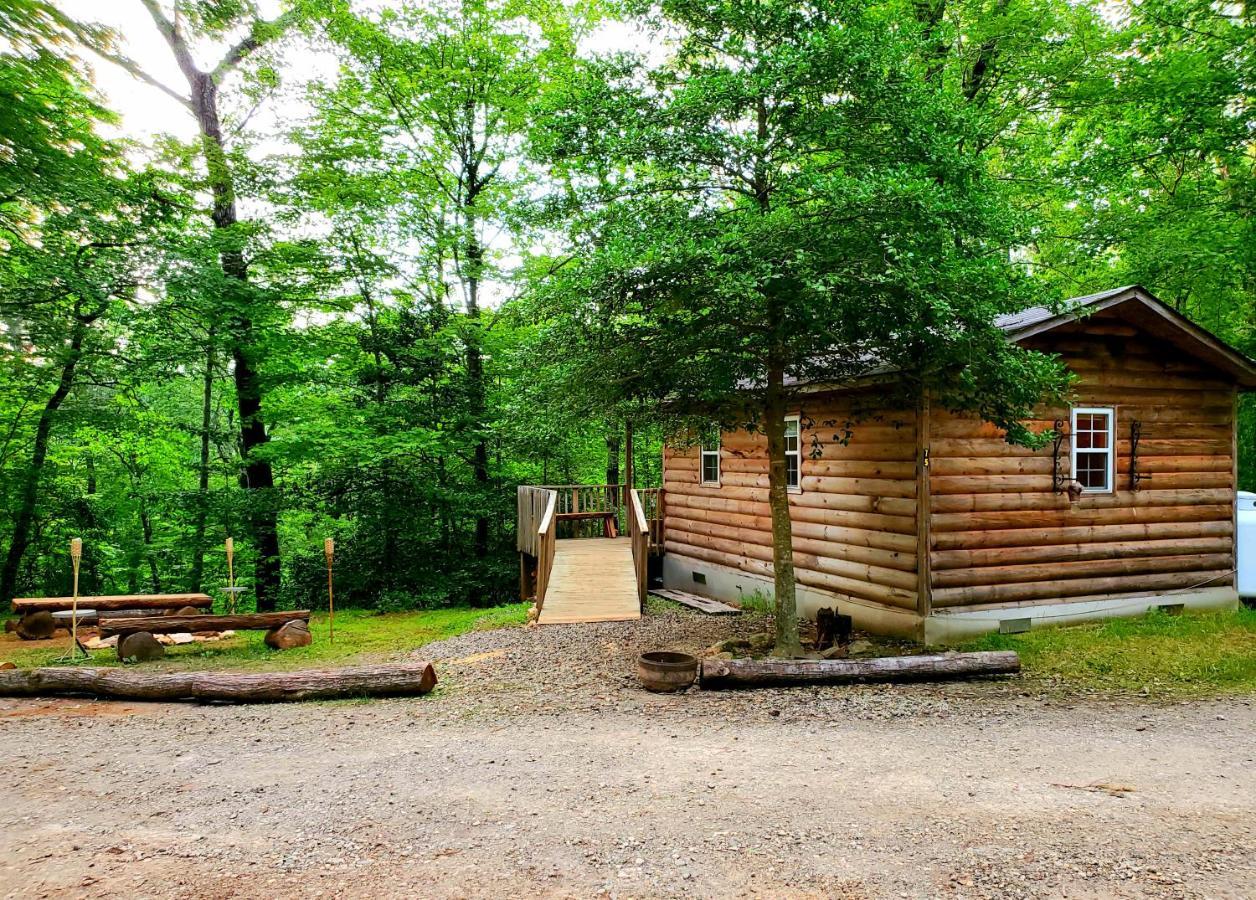 Lil' Log At Hearthstone Cabins And Camping - Pet Friendly 헬렌 외부 사진
